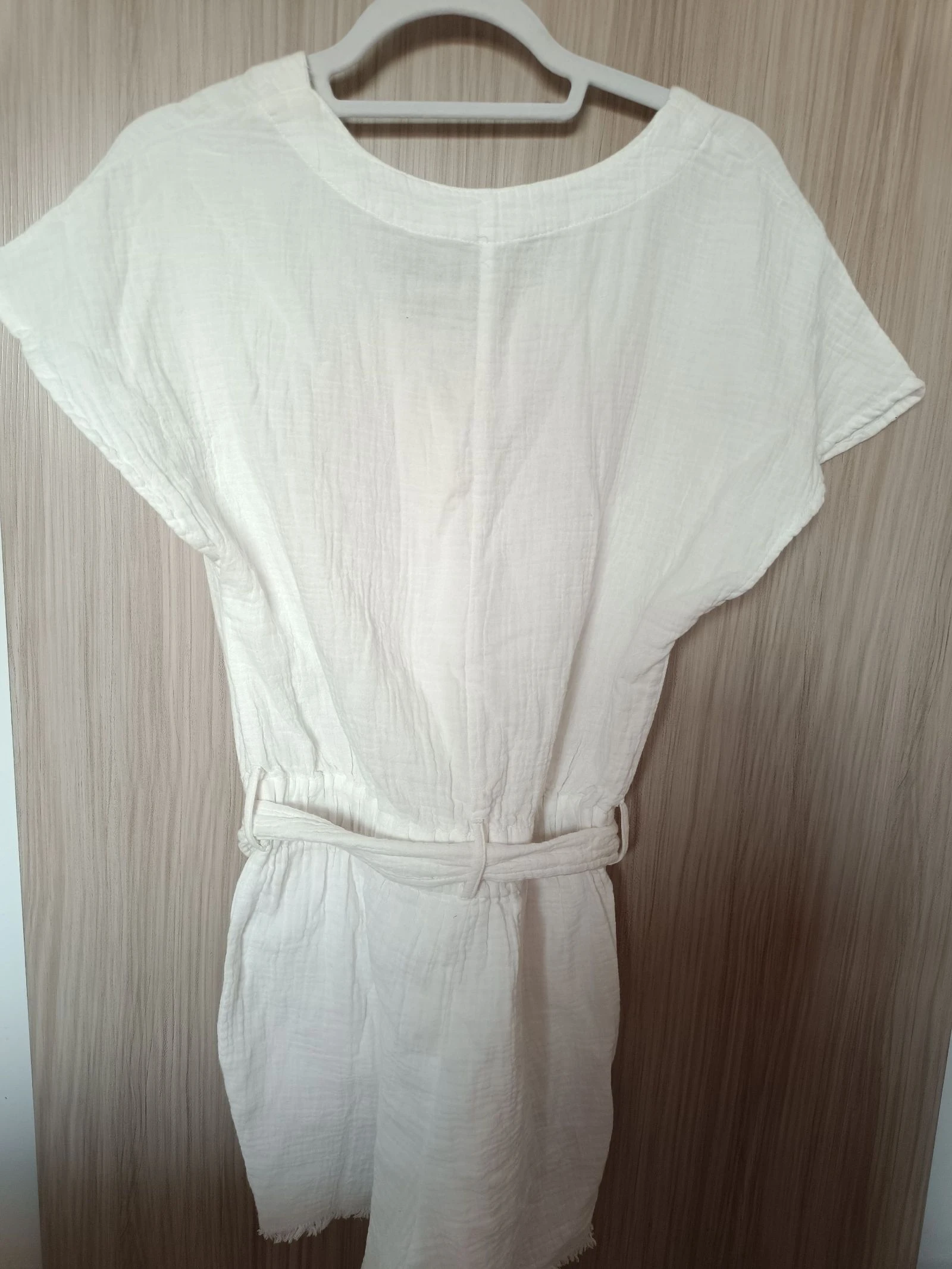 Mango Bamboo Cotton Short Jumpsuit Size XXS, New with Tags – photo 5